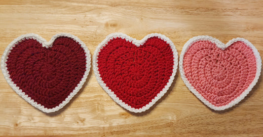 Heart Coasters
