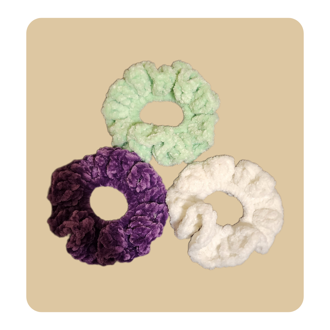 Chenille Scrunchies